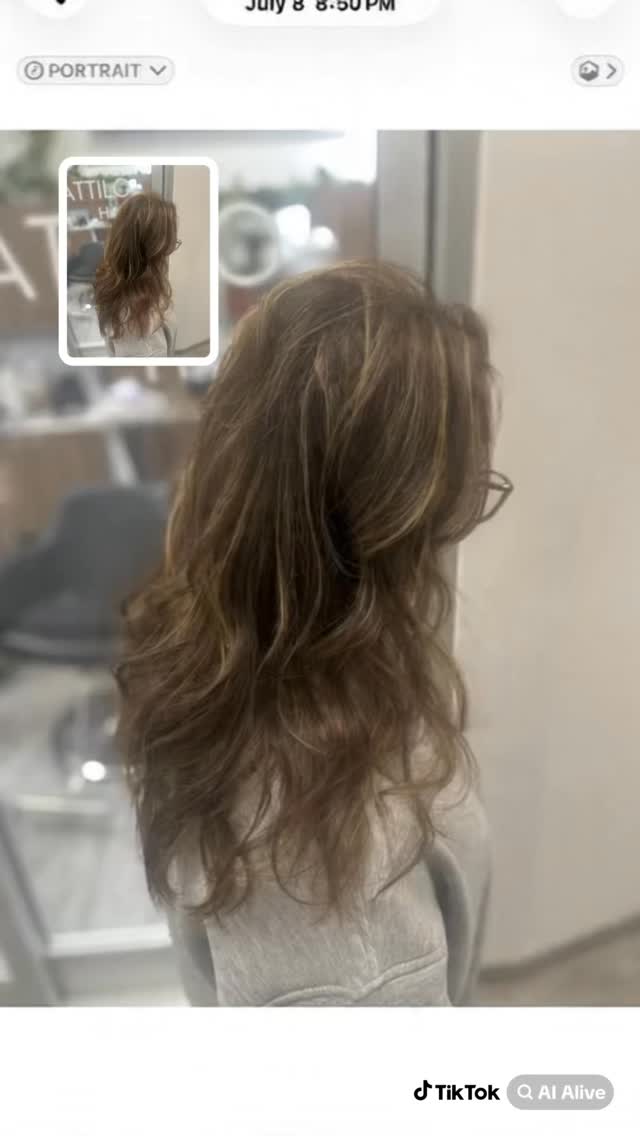 Fresh caramel hi lites, soft dimension and a beautiful Buttergly design to finish the look 🤎🦋. So happy to welcome our new guest Samantha and create a style that’s uniquely hers#dattilohair#hittorihanzoshears #redkenshadeseq #branfordsalonsuites #alluremagazine