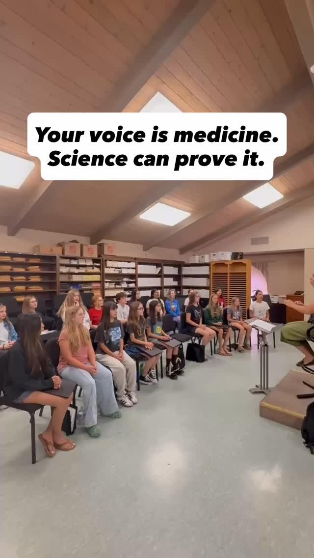 You are carrying medicine inside your body right now.
You have been your entire life.
When you sing — not listen to music, not hum along, but actually sing — something measurable happens inside your body.
Your cortisol levels drop. Your stress response quiets. Your immune system activates. A 2004 study found that people who sang had higher levels of immunoglobulin A - an antibody your body uses to fight infection - than people who only listened to music. Listening reduced stress hormones. But it did not stimulate the immune system. Singing did.
Singing also raises your pain threshold, improves lung function, and modulates the cytokines that regulate inflammation in the body.
One hour. One voice. Measurable changes in stress, immunity, and pain.
Your voice is not just how you communicate. It is how your body heals itself.
Every child who learns to use their voice is learning to heal themselves. That is what we are here for.
Follow us @losrobleschildrenschoir for all things music awareness and education!
Sources: Hajar (2021), Heart Views, PMC8574089 · Fancourt et al. (2016), ecancer, PMC4854222.
#musiceducation #choir #music #singing #healing