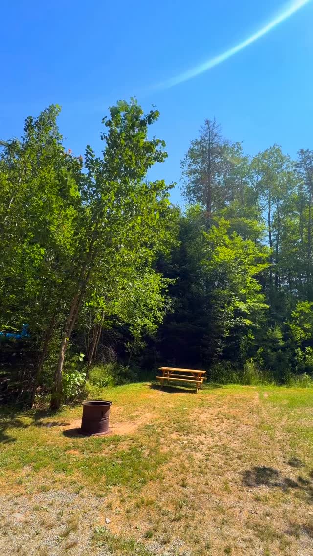 โจ Happy Friday everyone!! โจ #fridayvibes #weekend #camping #lahaverivercampground #novascotia