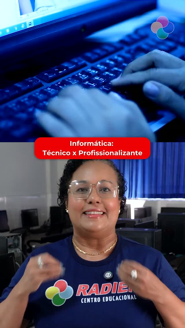 🚨 Muita gente confunde Curso Técnico com Curso Profissionalizante. Mas existe uma diferença que pode mudar completamente o seu futuro!
📌 O Curso Profissionalizante ensina uma habilidade específica
📌 Já o Curso Técnico vai além: você recebe uma formação mais completa, com diploma de nível técnico reconhecido, aumentando suas oportunidades de emprego, concursos públicos e crescimento profissional.
💻 No Curso Técnico de Informática do Radier, você aprende na prática, desenvolve competências valorizadas pelas empresas e ainda conquista um diploma que faz diferença no currículo.
Enquanto muitos fazem apenas um curso, você pode sair preparado para trabalhar, empreender e construir uma carreira sólida na área da tecnologia.
A pergunta é: você quer apenas aprender uma atividade ou conquistar uma profissão?
📲 Entre em contato e descubra como começar sua formação técnica agora mesmo!
#CursoTecnico #Tecnologia #Informatica #MercadoDeTrabalho #FuturoProfissional
