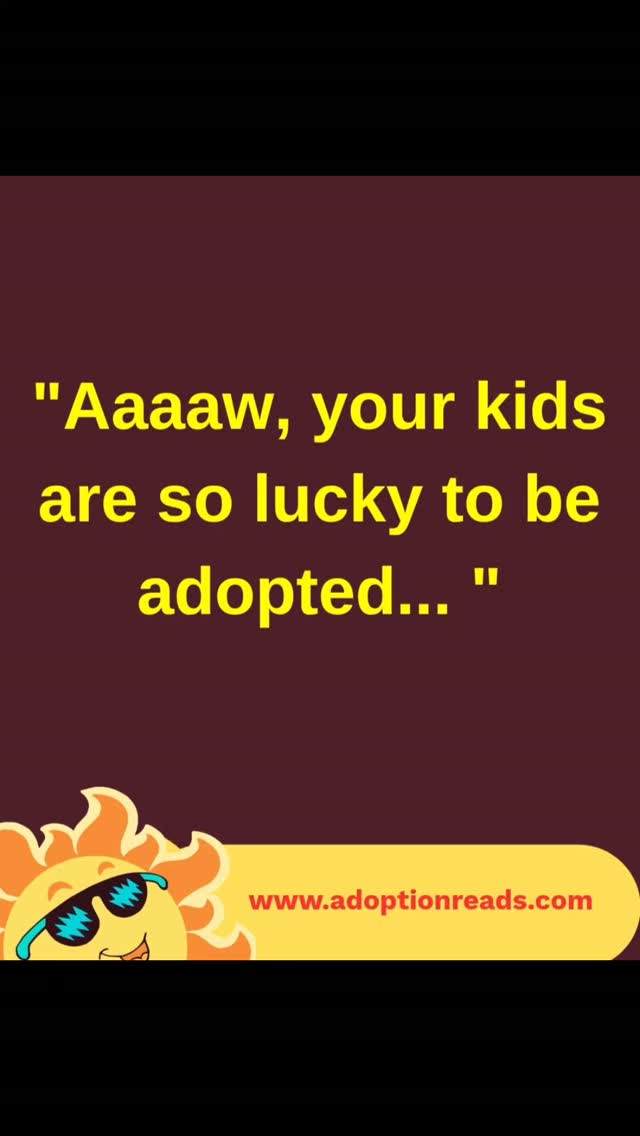 Can we stop calling adoption "luck"?
There's nothing lucky about being separated from your birth family.
Nothing lucky about growing up with unanswered questions.
Let's replace clichés with empathy and education.
Because every adoption story deserves to be understood, not simplified.
#adoptionreads
#summerreadings
#wordsmatter
#adoption