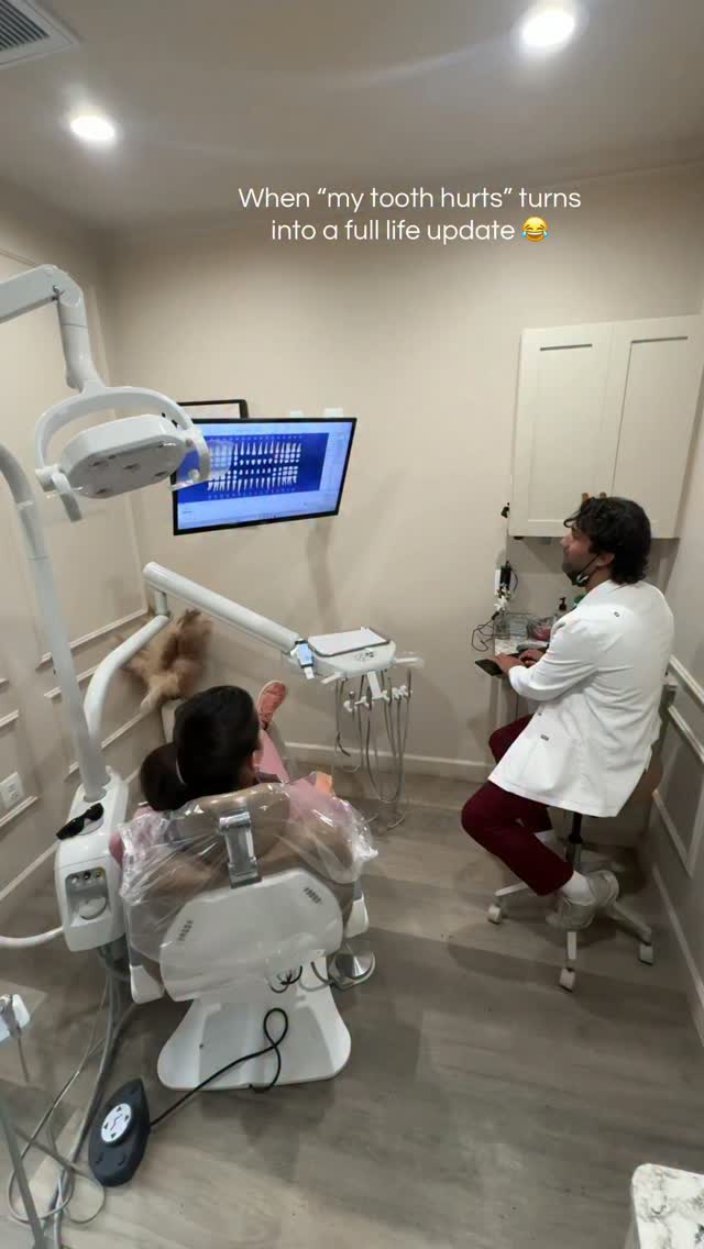When your dentist becomes your unofficial therapist for a few minutes... 😂🦷
We promise to take great care of your smile... and yes, we’ll gladly listen to your stories too. 💙
Come see what makes our office different!
📍Pahlavani Dental
402 Rhode Island Ave NW
Washington, DC 20001
📞 (202) 797-0090
📅 Schedule your appointment today!
#dentalhumor #dcdentist #patientcare #dentistry