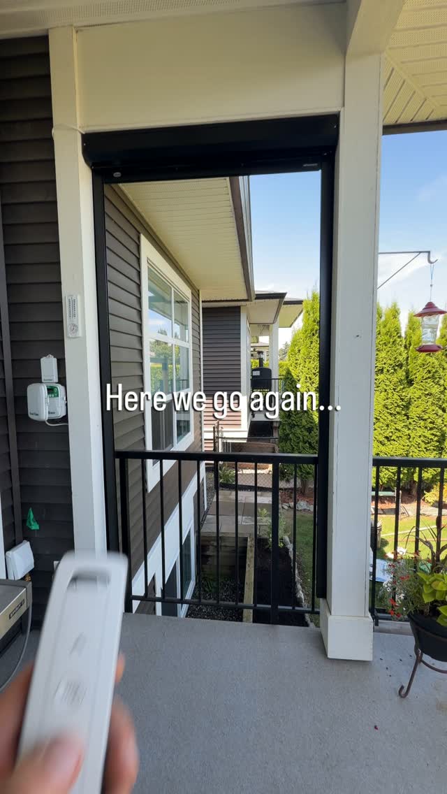 Here we go again... pushing our clients' buttons. 😉
Don't worry... it's exactly what they hired us for.
With the touch of a button, these motorized exterior shades provide instant shade, reduce heat and glare, and help create a more comfortable outdoor space.
It's one of those upgrades that feels just as impressive the hundredth time as it does the first.
Warning: Once you go motorized, there's no going back.
#VistaShades #MotorizedShades #ExteriorShades #OutdoorLiving #SmartHome
@somfyus
@taliusscreens