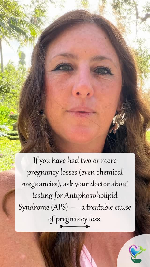 The amount of people who go through multiple multiple pregnancy losses before their doctors test and treat them for this is outright infuriating.
I spoke to a woman a couple days ago, who had 5 pregnancy losses before she was diagnosed with Antiphospholipid Syndrome (APS). She then did the recommended treatment and had a baby!
APS is a part of Recurrent Pregnancy Loss panels, but still not always tested for or treated for for pregnancy losses. At least in my experience.
Pregnancy losses are very common and are usually the result of chromosomal abnormalities (approximately 50–60% of early pregnancy losses are due to chromosomal abnormalities), but APS is the most well-established treatable cause of recurrent pregnancy loss and should be suspected when losses are recurrent or occur later in pregnancy (at or beyond 10 weeks).
Remember, you do not have to wait until multiple pregnancy losses to get answers. You can also reach out for extra support in getting to the bottom of things.
As a fertility coach, this is why I do what I do. I specialize in uncovering and addressing the root causes of recurrent pregnancy loss. I have also been through multiple losses myself. I get it on every level and am here for you.
Sending love to everyone who knows the unreal pain of recurrent pregnancy loss (RPL).
❤️🩹
📚 Sources:
* ACOG Practice Bulletin number 132 (2012) & number 200 (2018)
* Rai & Regan, The Lancet (2006)
* Coomarasamy et al., The Lancet (2021)
* Garcia & Erkan, NEJM (2018)
* Essers et al., Nature Medicine (2023)
#RPL #aps #recurrentpregnancyloss #pregnancylossawareness fertilitysupportnow