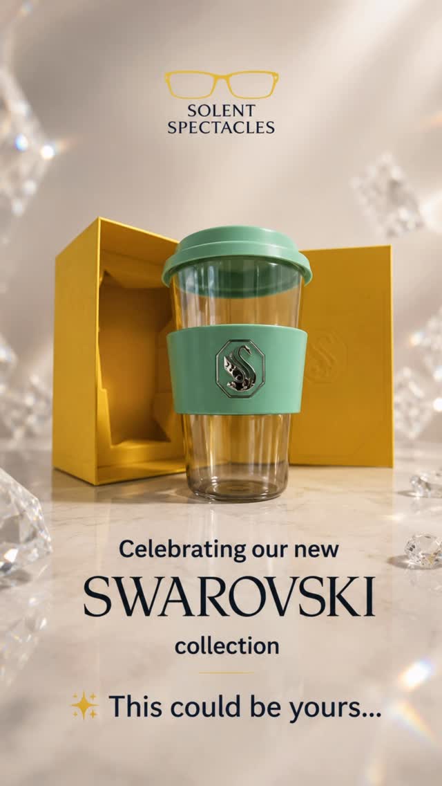✨ New Swarovski stock has arrived! ✨
To celebrate the arrival of our expanded @swarovski eyewear collection, we’re giving one lucky winner this beautiful Swarovski reusable travel cup. 💚
To enter:
💎 Follow us
❤️ Like this Reel
💬 Tell us which Swarovski frame is your favourite from the collection.
Competition closes at 11:59pm on Friday 24 July.
One winner will be chosen at random from all eligible entries and contacted by @solentspectacles. Entries from Facebook and Instagram will be combined into one prize draw. We will never ask you for payment or bank details.
Good luck! ✨
This promotion is not sponsored, endorsed or administered by Facebook or Instagram.
#SolentSpectacles #SwarovskiEyewear #DesignerEyewear #LuxuryEyewear #Totton