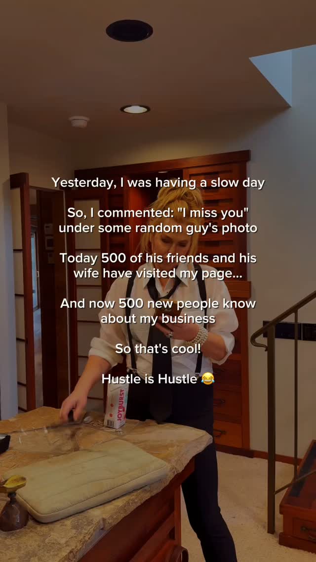Hustle is hustle 😂
#thinksmart #worksmart #realtorhumor #realestatememes #realtorlife