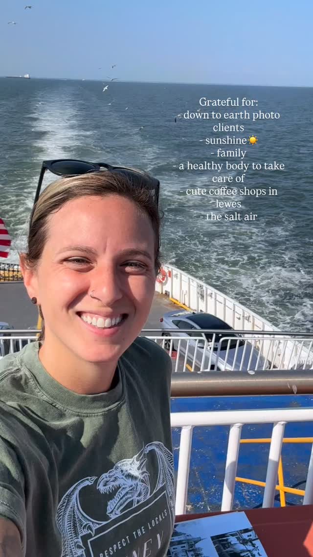 Grateful for:
- photo clients
- sunshineโ๏ธ
- family
- a healthy body to take care of
- cute coffee shops in lewes @gaiacoffeeroasters
- the salt air ๐
It shouldnโt take much. Sometimes itโs as simple as looking around. A busy lifestyle can take over, and it can be hard to retrain the mind. But itโs important. To me, it is as important as the discipline of taking care of myself which also can be a struggle when thereโs always so much to do. Gaining inspiration from the outside world can be helpful. Ultimately it is always going to be most powerful when it comes from inside. The exercise of awareness and listing out what Iโm grateful for helps to get me back on track.
What are you grateful for? What is a goal of yours? How can you enhance your mindset and what steps are you going to take to do that? All right, now thatโs enough inspiration. Go on, git
โจ