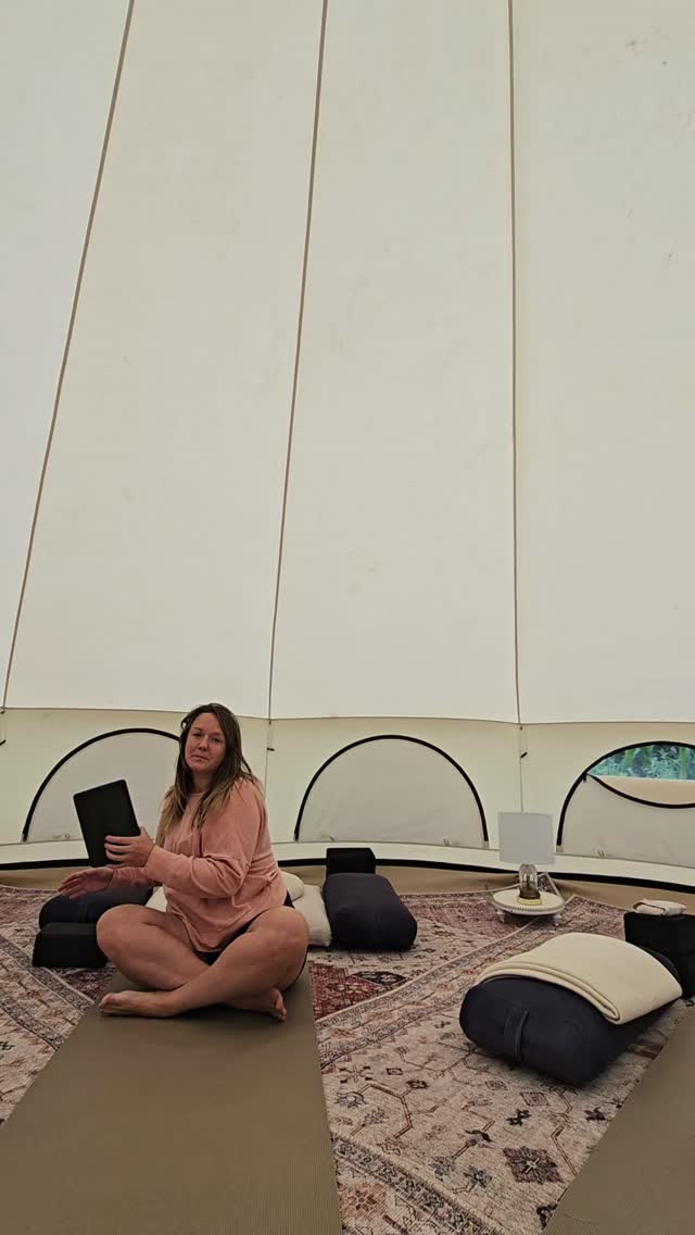 Restorative Yoga in Avalon - my favorite pose Stonehenge.
@whiteduck_outdoors