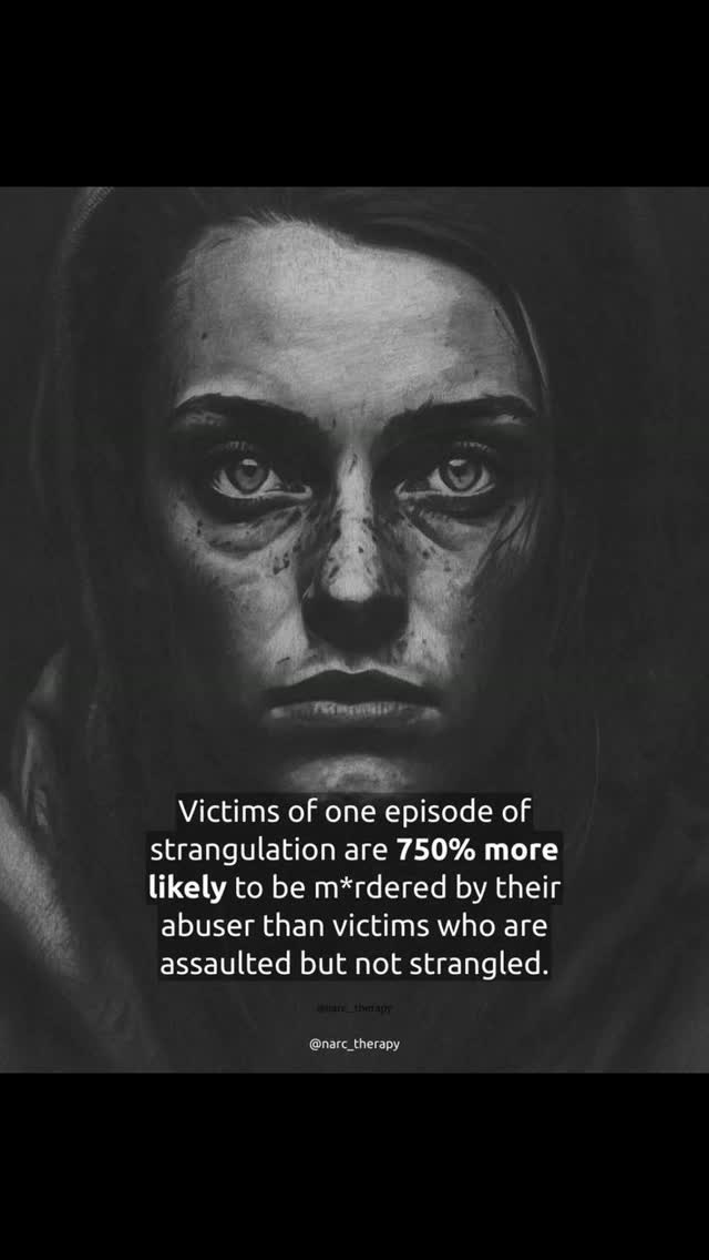 When we think about intimate partner violence, strangulation is often overlooked even though it is one of the strongest predictors of homicide in abusive relationships. Strangulation is a form of power and control. A calculated way for an abuser to assert dominance over their victim. Even when strangulation is reported, it is rarely taken as seriously as it should be. Police officers often dismiss a victims report because there are no visible injuries. Despite its severity, strangulation is widely misunderstood.
#Every1KnowsSome1 #owningyourstory #youhaveavoice #breakthecycle #stopdomesticviolence