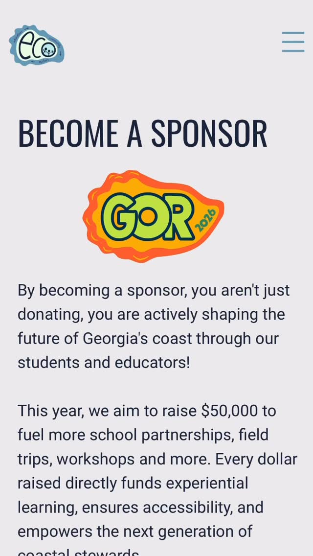 Tickets go on sale August 5, but you can guarantee your spot early by becoming a sponsor. Bonus: the sponsorships help us expand our reach, getting more students out to the coast to be inspired by our favorite keystone, the oyster. 🦪 🎟️ link 🔗 in bio. #georgiaoysterrevival2026
