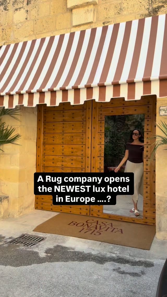 A rug company opened Malta’s newest luxury hotels… and somehow it makes perfect sense.
Casa Bonavita is a 17-room boutique hotel tucked away in the Maltese countryside, created by Christopher and Suzanne Sharp, the founders of The Rug Company.
Instead of building just another luxury hotel, they restored a 300-year-old home and filled it with antiques, handcrafted details, mosaics, frescoes, and pieces they’ve collected from around the world.
This is exactly the kind of hotel we look for at PoshTrips, places you’ll still be talking about years after you get home.
Thinking about Malta? Send me an email to start planning!#poshtrips #luxurytraveladvisor #malta