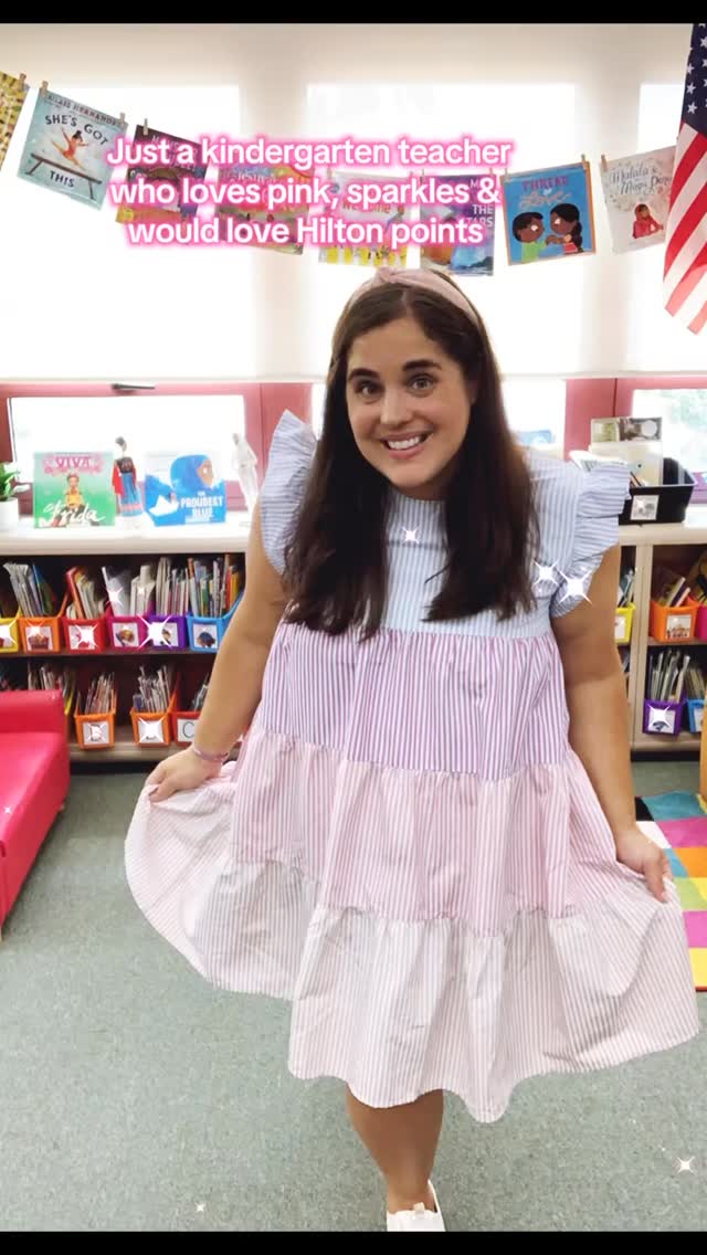 Just a kindergarten teacher who loves pink and sparkles and would love to win @hilton points from the point fairy to take her family on a vacation because vacations and time with her family are her “gold bars”.
@parishilton @hilton #hiltonpointspromo #hiltonhonors #parispoints