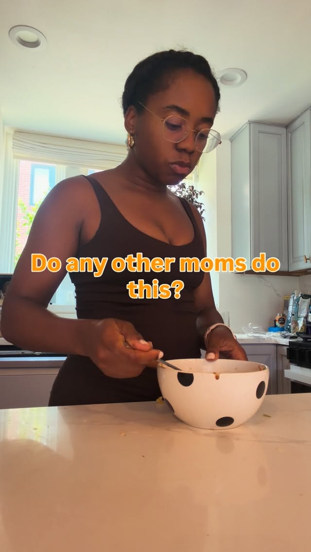 Ever since I have my second child I noticed I stand up more when eating. Is this just me or have other parents experienced this?
It has become a habit because typically someone always needs something when I sit down to eat , water, napping, tissue, fork, diaper changed, more chicken...standing up just prepared me for the next ask 😂😩 It's a habit km working on for sure. Can any other parents relate?
#toddlerlife #momlife #postpartumjourney #mindfuleating #blackdietitian