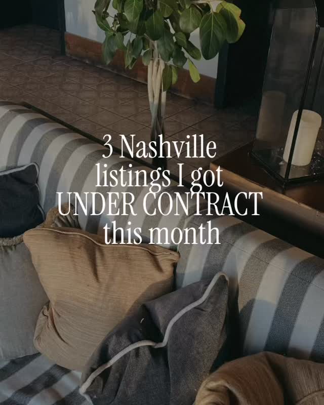 Three homes. Three completely different lifestyles. One amazing month. 🏡✨
This month, I helped clients get these three unique properties under contract:
📍 A stylish 2BR condo in the heart of 12 South, right across from Belmont University.
🌳 A beautiful 3BR home in one of Mt. Juliet’s most sought-after neighborhoods, surrounded by green space.
🌅 A single-story condo in a welcoming 55+ community in Bellevue.
One of my favorite things about real estate is that no two clients (or homes) are the same. Whether you’re looking for your first condo, a family home with room to grow, or the perfect place to enjoy your next chapter, I’m here to help.
From urban living to suburban neighborhoods and everything in between, I work across the Nashville area and a wide range of price points to help my clients find the right fit.
Who’s next???
#nashville #nashvillehomes #nashvillehomesforsale #nashvillerealtor #nashvillerealestate