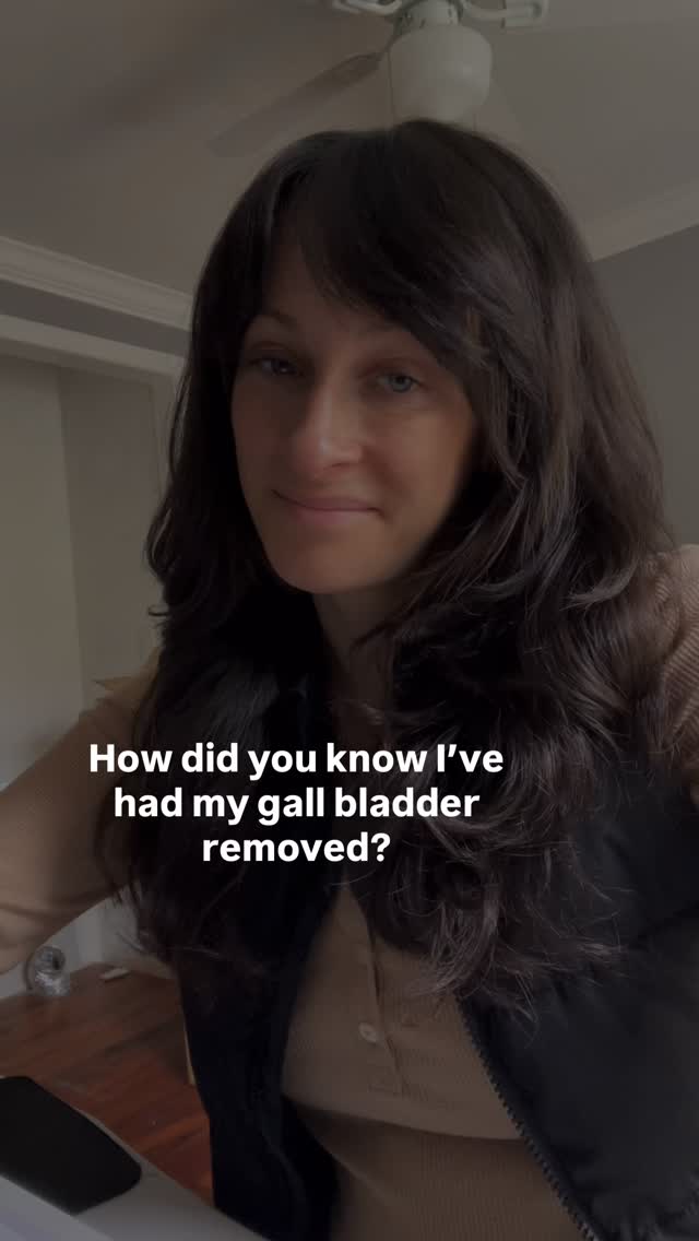 These are not random or just signs of aging. Here is what they are actually telling you 👇🏼
Your liver works overtime every single day without your gallbladder there to support it. Bile no longer gets stored and released when you need it. It drips continuously, putting a constant burden on your liver around the clock.
Dry cracked heels are a sign your body is not properly absorbing fat soluble vitamins (specifically vitamin A and vitamin E) because without proper bile flow, fat digestion suffers and so does everything that depends on it.
Waking up between 1 and 3am is your liver’s peak detox window in traditional medicine. When your liver is overwhelmed and struggling to keep up, it wakes you up right on schedule.
A bitter or metallic taste in the morning is often a sign of bile reflux — bile moving where it should not be because there is no gallbladder regulating the flow.
And bloating before you have even eaten a single thing? That is your digestive system already struggling before the day has even started (inflammation in the digestive tract).
These are your body’s signals that your liver needs support and your gut needs a real plan, not another low fat diet and a pat on the back from your surgeon.
This is exactly what we address inside The Gallbladder Gone Reset: starting with functional gut testing to find out what is actually going on in YOUR body so we can build a plan around what it specifically needs to heal.
💬 Comment RESET for my video breaking down The Gallbladder Gone Reset: my 4 month one on one program using my tried and true 7+ year process for getting to the root cause of digestive issues after gallbladder removal.
It's not a course. Not a freebie. Real personalized work between you and me. 🩵
This IS for you if 👇🏼
✅ You already know you are worth investing in
✅ You are exhausted from not having answers and done figuring this out alone
✅ You want a real personalized plan built around YOUR body and the results to match
This is NOT for you if 👇🏼
❌ You are still on the fence about investing in your health
❌ You are looking for a generic program a suppl#GallbladderRemoval #BileSupport #BloatingRelief Educational purposes only!!!
