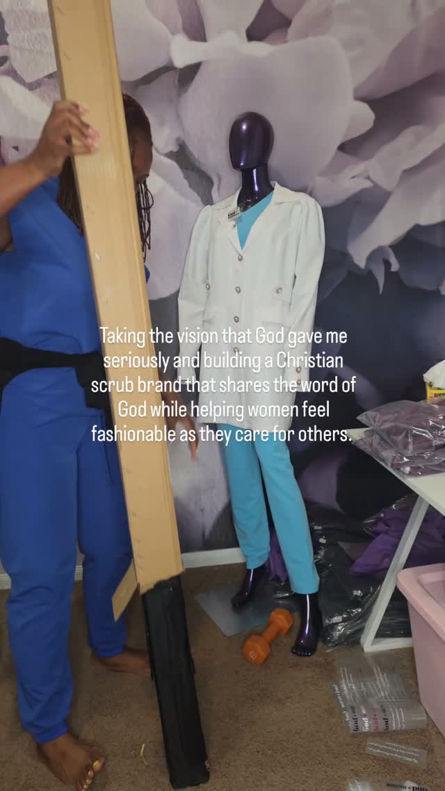 God gave me a vision that I pursued when it didn't make sense but then I stopped after a few months into the building phase and it kinda just sat for awhile due to many different reasons.
Well, I have since been convicted and reminded of what the Lord told me, so prepare for a relaunch 🎉.
Renewed Fit ™️ Scrubs and Accessories is a Christian ✝️ scrub brand for the fashionable woman in any health care or service care profession who wants to wear scrubs that can pass for office wear 💖. Renewed Fit ™️ features scrubs, lab coats, and accessories.
Follow us on Instagram and check out our website for deals, sales, more info on the relaunch, and our upcoming vendor locations.
Comment a health care or service provider who would love a cute pair of scrubs 😍
#renewedfitscrubs #scrublife #scrubs