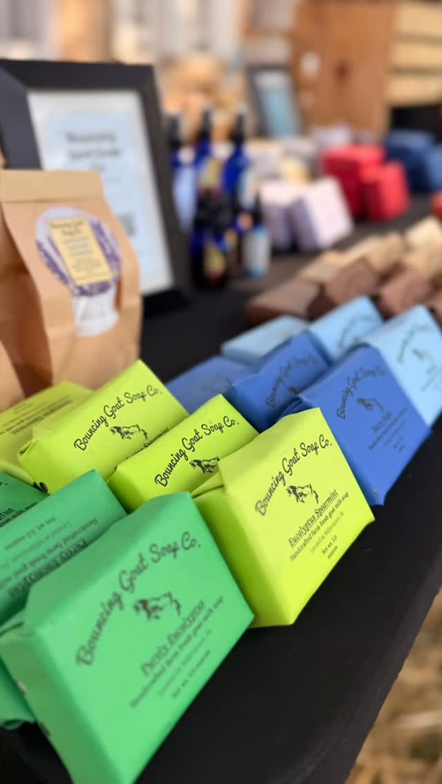Good morning everyone. All set up at the Dillsburg Farmers Market. This will be my last market for a few weeks.