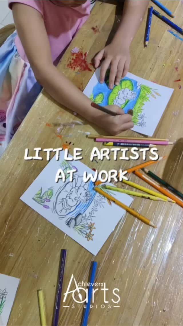 Every masterpiece begins with a little imaginationβ¨ποΈπ¨
Every session is filled with laughter, imagination, and proud little smiles as each artwork come to life. Watching our little artists explore colours, express themselves, and create with confidence is what makes every session so special.
We can't wait to see YOUR little artists create with us!! ππ
#artstudio #achieversarts #singapore #kidsart #sgparents