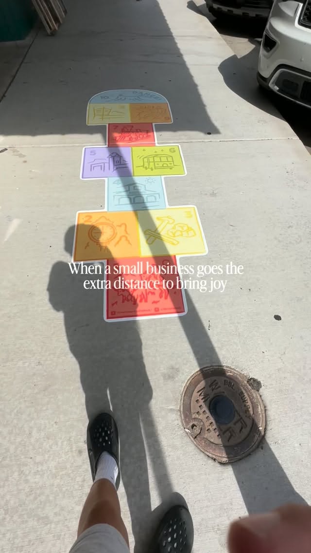 Thank you to the young man who sent in this video of the hopscotch in front of Castle Toys! We love the fun addition to the sidewalk in front of the shop, sparking some extra joy for those walking around Downtown Castle Rock โจ
๐ @castletoys.fun
#downtowncastlerock #castlerockcolorado #crco #summerincastlerock #castlerockco