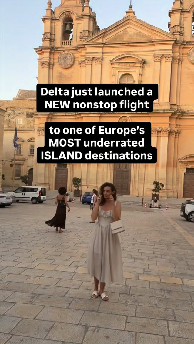Delta just launched a brand-new nonstop route from NYC to Europe! And you’ll never guess where…!?
AND I have a feeling it’s about to become a lot more popular. ✈️
This destination completely surprised me and is one of the easiest places to pair with Italy.
If you’re planning an Italy itinerary, a Sicily vacation, or a Mediterranean trip, don’t book anything until you watch this.
Follow for more Posh Trips ✈️✨ Or email me when you’re ready to start planning your next adventure!
#delta #nonstopflights #maltatravel #luxurytraveladvisor #malta