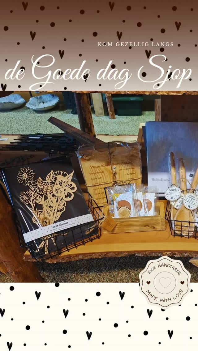 Mijn collectie bij de Goede dag Sjop is weer aangevuld! ❤️
Kom gezellig langs en neem een kijkje. Misschien zit er iets moois tussen voor jezelf of om cadeau te geven. ✨️
#handmade #giftideas #cadeautip #homedecor #cadeautjestijd