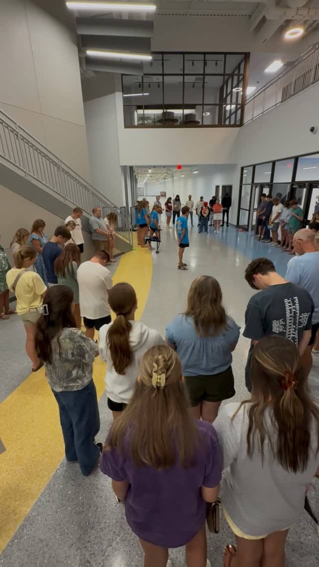 Shout out to Lake Wylie High School FCA @lwchargersfca!
They just hosted the first-ever prayer walk in school history.
So grateful for everyone who showed up and for the heartfelt prayers lifted for our student body, faculty, staff, administration, academics, arts, athletics, and the entire community. Proud to see faith and community growing here as we get ready for our first year.
I 🩵 LWHS! #Chargers4Christ #BOLTUP4JESUS