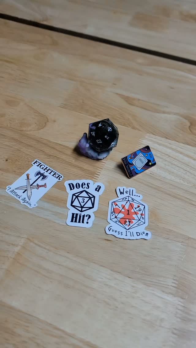 Its a vibe in a box! #dnd #dice #d20