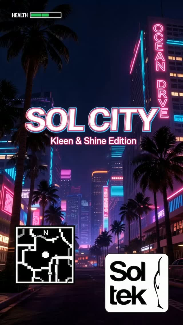 SOL CITY. New mission.
Pick up & Clean up.
Soltek Kleen Shampoo — because every car deserves a 100% clean SOL.
Shop now → www.soltekinc.in
#Soltek #KleenShampoo #GamingxCars #CarCare #carwash