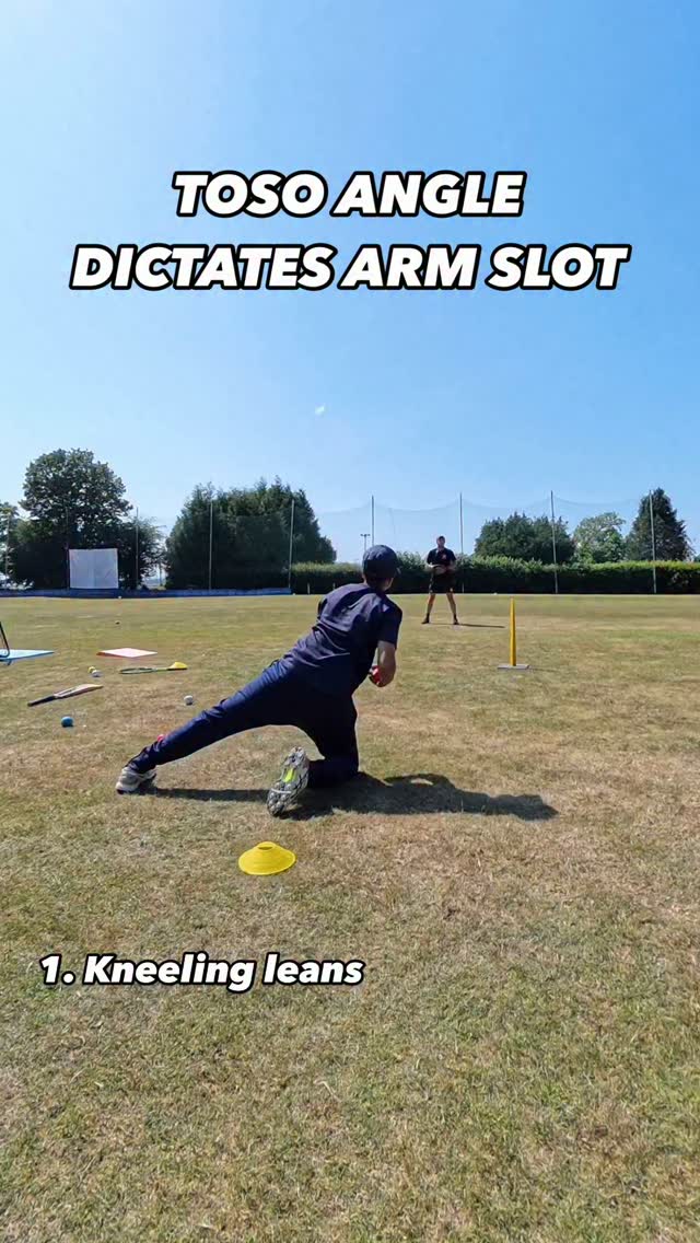 TORSO ANGLE DICTATES 👇
Torso angle largely dictates arm slot because the throwing arm moves most efficiently in line with the body’s posture.
As the torso angle changes, the shoulder naturally follows a different path, altering the release point and the most effective arm slot.
#fielding #cricket #athletic #movement #balance #speed #throwing #pickup #slot