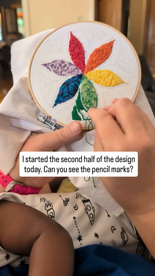38 hours in (approximately) when I started Phase 2. This was an ambitious goal and the first race I've lost. But I'm excited for the final result! ππ©΅ @fostervillagenortheastks #imperfectlybeautifulstitches #stitchracing