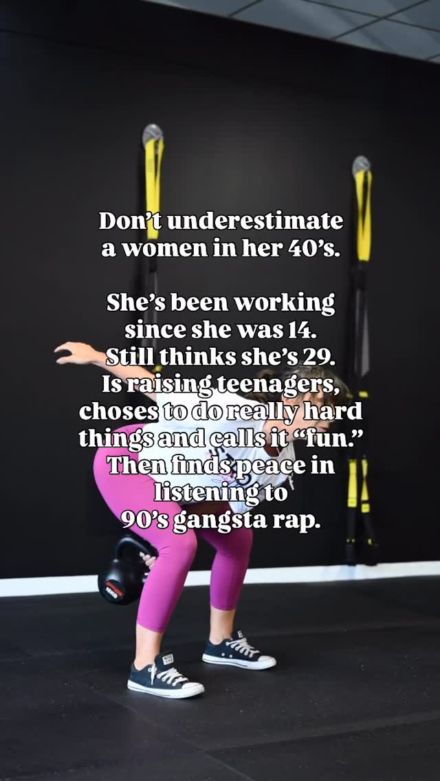 Just getting started. 😉🤪 #iykyk #80sbaby90skid #womenwholift #fitnessfacts