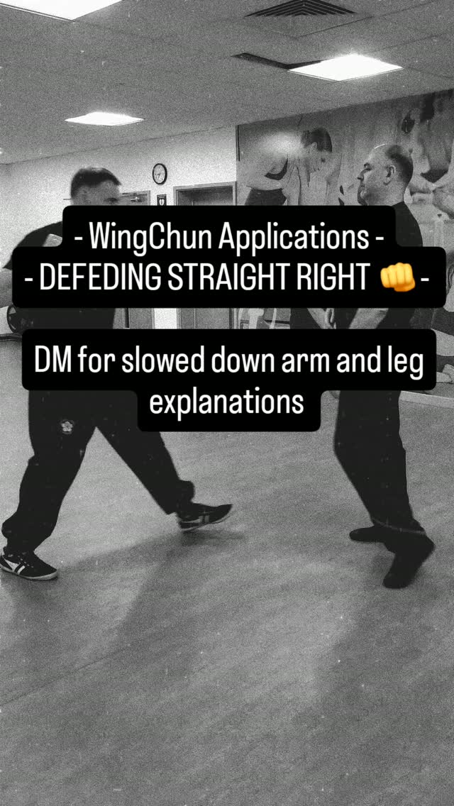 - WingChun Applications -
- DEFEDING STRAIGHT RIGHT 👊-
DM for slowed down arm and leg explanations
#wingchun #selfdefense #yourownsecurity