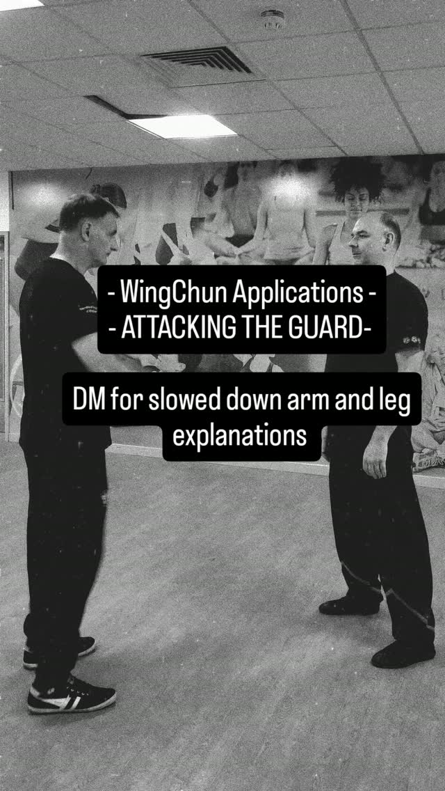 - WingChun Applications -
- ATTACKING THE GUARD-
DM for slowed down arm and leg explanations
#wingchun #selfdefense #yourownsecurity