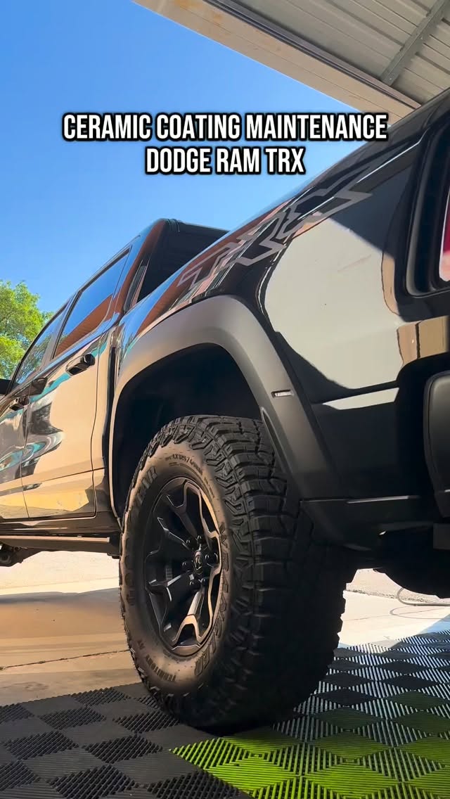 Keep up with your ceramic coating 🔥
.
This TRX came in for our ceramic coating maintenance service. Start off with getting a professional handwash to work with a clean surface. From there we can do any light polishing to the vehicle if needed, then finish it off with a top coat to refresh the hydrophobic properties of the coating!🛡️
.
Here at The Suds, we love helping people restore & protect their vehicles. Doesn’t matter if it’s new or old, coupe or truck, you can trust that we’ll help with their auto care needs! 🤝