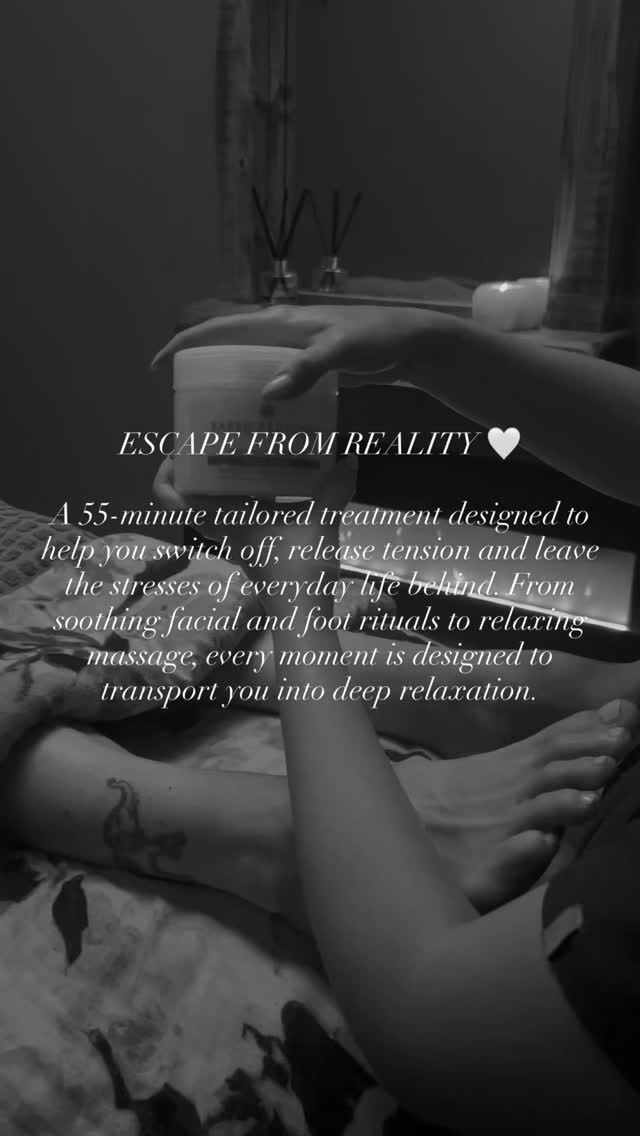 Sometimes you just need to switch off. 🤍
Escape From Reality is 55 minutes dedicated to slowing down, releasing tension and giving you a little time to yourself.
From soothing skincare to relaxing massage, every detail is designed to leave you feeling completely relaxed and restored. ✨
55 minutes | £65
Your escape is waiting at Serenity. 🤍