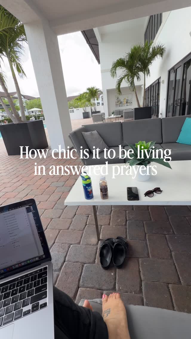 How chic is it to be living in answered prayers.
And … no, I’m not on vacation.
When I take a vacation, I take a vacation. My laptop stays closed, my email can wait, and I’m fully present.
This is just a Monday.
I did my morning brief, handled what needed my attention, and now I’m spending the afternoon by the pool while my son plays. In a little while, this laptop will close, and I’ll be with him.
Years ago, this is exactly what I prayed for.
Not because I wanted to work by the pool.
Because I wanted the freedom to decide what my days looked like.
I think we’ve gotten so caught up in building businesses that we’ve forgotten to ask ourselves what kind of life we’re actually building them for.
Don’t get me wrong… there are seasons that require sacrifice. There are seasons where you work late, take risks, and do whatever it takes to get your business off the ground.
But I also believe that even in those seasons, you have to make room to meet yourself in the joy.
Because if every season is built on exhaustion, you’ll eventually create a business that costs you the very life you were trying to build.
Around here, success isn’t just measured by just revenue.
It’s measured by freedom.
Presence.
Peace and Revenue 😂
Being able to close your laptop and know the business will still be there tomorrow.
That’s the kind of business I have built.
And it’s the kind of business I help my clients build too.
If you’re building a business that feels heavier than it should, or you’re ready to create one that supports the life you actually want—not one you constantly need a break from—I have a few openings for my monthly Business Advisory.
We’ll spend our time building the business and the founder, because sustainable growth takes both.
If that sounds like the season you’re in, book a discovery call through the link in my bio. I’d love to hear what you’re building.
🤍