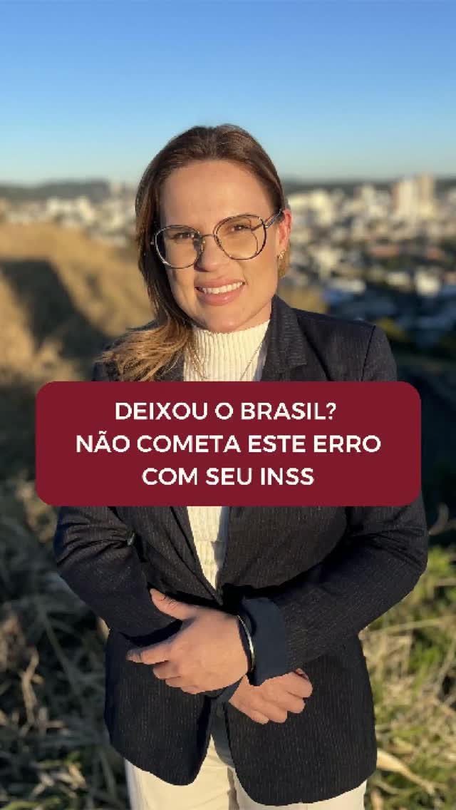 ✈️ Mora fora do Brasil e já contribuiu para o INSS? Cuidado para não perder esse dinheiro!
Muitos brasileiros que se mudaram para Portugal, Inglaterra ou outros países acham que o tempo trabalhado no Brasil foi "perdido". Isso é um grande erro! 📉
O Brasil possui Acordos Internacionais de Previdência que permitem somar o tempo de trabalho no exterior com as contribuições que você já fez no Brasil.
Contudo, aplicar esses acordos sem o devido planejamento pode levar à perda de valores ou à escolha da regra errada para o seu caso.
👉 Quer proteger o seu tempo de contribuição e planejar o seu futuro de forma correta?
Consulte um advogado da sua confiança para analisar a sua situação previdenciária.
#brasileirosemportugal #brasileirosemlondres #brasileirosnaeuropa #inss #brasileirospelomundo #aposentadoria