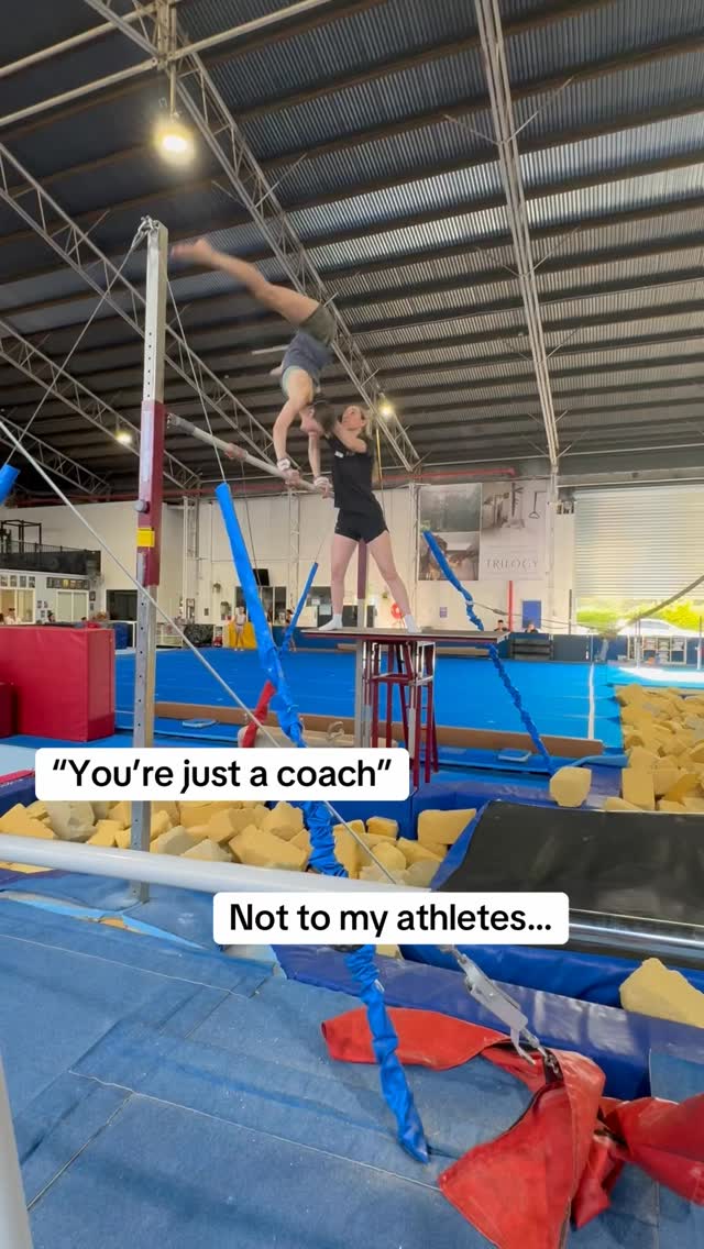 A coach of many talents! #allstargymnastics #gymnasticscoaches #morethangymnastics #gymnastics