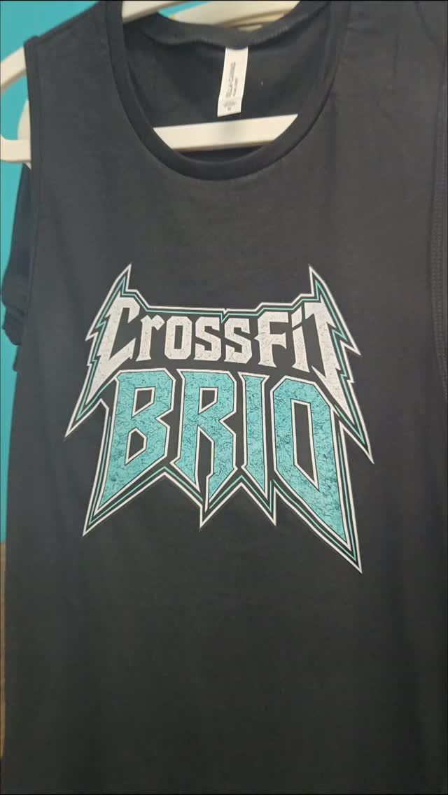 🔥 Hot off the press! Muscle shirts, light weight tees, heavy weight tees, tanks, crop tops. Big prints, little prints, a print that rocks 🤘 as much as you do, and ALL the colors.
We're stocked... (but probably not for long!)
Designed and hand-pressed inhouse. Made with love.
#bestdressed #merchdrop #madewithlove #crossfitlife #teambrio