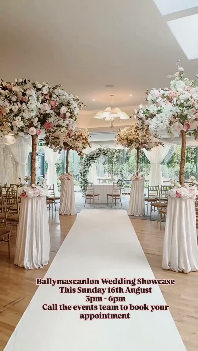 Wedding Showcase, tomorrow at the Ballymascanlon Hotel.