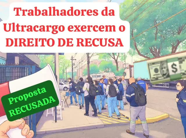 Trabalhadores e trabalhadoras da Ultracargo Logística S.A. recusam contraproposta..
Foram 88% dos trabalhadores que entenderam que a proposta apresentada pela empresa é insuficiente e com isso garantem a manutenção das negociações do coletivo realizadas pelo sindminérios Santos.
Agora que o recado foi dado pelos trabalhadores, vamos saber se a empresa entendeu o recado.
JUNTOS SOMOS MAIS FORTES 🤜🤛🏼