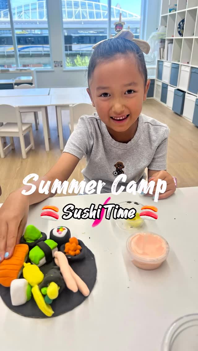 🎨 𝐒𝐮𝐦𝐦𝐞𝐫 𝐂𝐚𝐦𝐩 𝐇𝐢𝐠𝐡𝐥𝐢𝐠𝐡𝐭𝐬 | 𝐒𝐮𝐬𝐡𝐢 𝐀𝐫𝐭🍣
Sushi, but make it ART! 🍱✨
Our little artists had so much fun creating their own colourful and adorable sushi creations. 💕🍣
🎁 Book a FREE Trial Class today!
📍 Richmond & Burnaby
🔗 www.artreestudio.com
#ArtreeStudio #SummerCamp #SushiArt #ArtAndCraft #FreeTrial