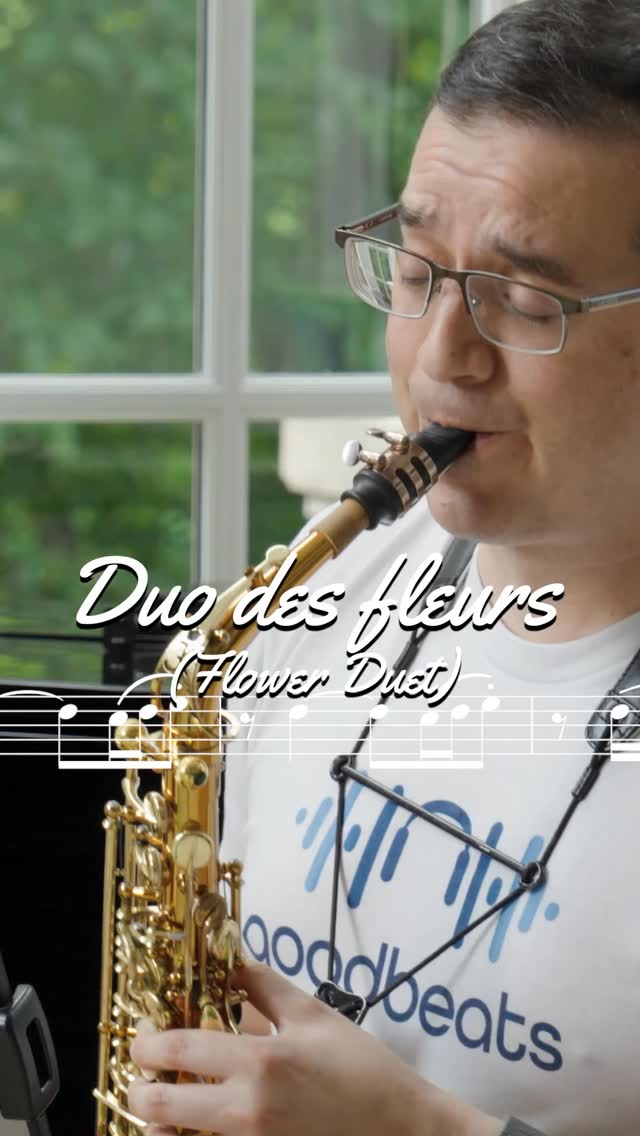 We’re in full bloom over here preparing for our live show at @capitalonehall Hall on September 13th at 5 p.m. in Tysons, VA! The concert features the full Good Beats ensemble, the @projectfusionsq saxophone quartet, and classical saxophone virtuoso @valentinkmusic . This piece isn’t on the program, but the show is packed with music we can’t wait to share, use code EARLY15 to get 15% off the tickets in our bio! 🎟️
Today’s piece is the “Flower Duet” from Léo Delibes’ opera Lakmé. Premiered in Paris in 1883, the duet is sung by Lakmé, the daughter of a Brahmin priest, and her servant Mallika as they gather flowers by a river. Here’s the fun part: for most of the 20th century the opera sat in relative obscurity until British Airways adopted the duet as their theme in the 1980s. A 1989 ad turned it into one of the most recognizable pieces of classical music in Britain overnight. If you’ve ever boarded a BA flight, you’ve heard it! ✈️
The two vocal lines are traded between flute (@rachel_jeeyoung ) and soprano saxophone here (with @projectfusionsq own soprano player @dannelophone on sax!), with @kfinchharpist filling out the texture!
#Delibes #flute #Saxophone