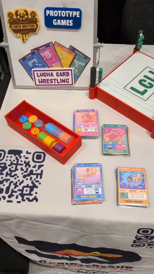 Excited for @fallconyyc this weekend. Come check out our up and coming board game along with some prototypes and flip down the door!
