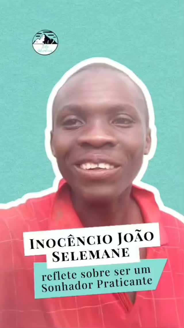 🎥 Desafio Rec — Sonhadores Praticantes
Neste vídeo, Inocêncio, Líder de Comunidade da Solo Adventures, mostra-nos a sua visão sobre o que é ser um Sonhador Praticante.
Ouvir os relatos dos nossos membros sobre como se sentem enquanto parte do nosso projeto, e o que ele significa para cada um, é o que nos diz que estamos a trilhar o caminho certo!
Faz como o Inocêncio e vem também fazer a diferença: https://soloadventures.org
E para ti, que já és membro? Como te sentes por seres um Sonhador Praticante? Conta-nos nos comentários!
*Créditos:
🎨 @r.pereiradesigner
✍️ @gbdesign_art
#sonhadorespraticantes #comunidadecplp #soloadventures #voluntariado #moçambique
