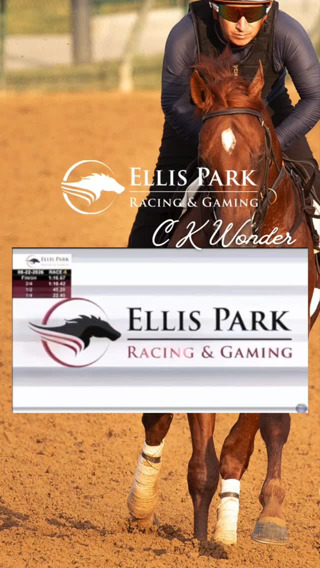 WINNER #1 ON THE DAY! Jock Martin Garcia with a patient ride and an impressive re-rally in the stretch for C K WONDER - finding the Winner's Circle for the second time this year! Congratulations to owner Mark Stanley and hats off to the team!