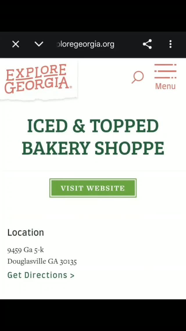 It’s those surprise blessings that you didn’t know existed. Life gets so complicated, but it’s the sudden blessings that give you hope. We're on the Georgia travel and tourism site!!!!! #IcedAndTopped #coffee #douglasville #icedandtoppedbakery #exploregeorgia