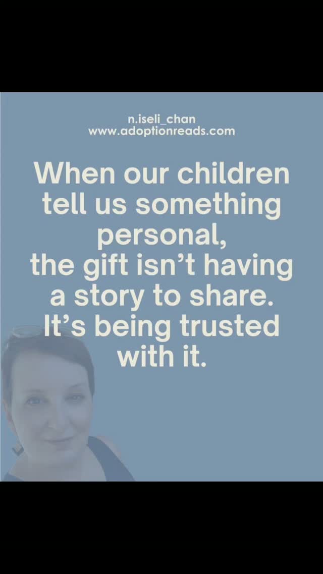 Our children’s stories aren’t ours to collect, retell or share just because they’re part of our lives.
Sometimes, they tell us something simply because they trust us.
And sometimes, the most respectful thing we can do is hold that trust.
#AdoptionParenting #AdoptionAwareness #AdopteeVoices #ChildPrivacy #RespectTheirStory