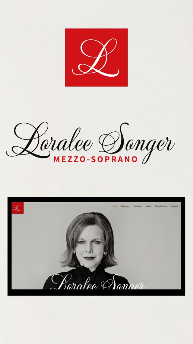 🎉 HAPPY LAUNCH DAY @songer_shoes!
Loralee Songer, mezzo-soprano, is an active recitalist, opera and oratorio performer, and conductor. Loralee is the Executive Director of the Avis Foundation and teaches voice and conducting at Taylor University as an adjunct faculty member in the Music, Theatre & Dance department. Dr. Songer holds the Doctor of Arts and Master of Music degrees in vocal performance from Ball State University and the Bachelor of Music degree from Taylor University.
Who doesn't love a power red? Loralee wanted something classy, bold, and colorful. So we built her site around a striking power red paired with an elegant script font, giving the whole site a confident, editorial feel.
This is a One Day Website!
Congratulations and happy website launch, Loralee! 👠
www.loraleesonger.com
#onedaywebsite #customwebdesign #artistwebsites #websitesforoperasingers #operasingerwebsites #operasingersofinstagram