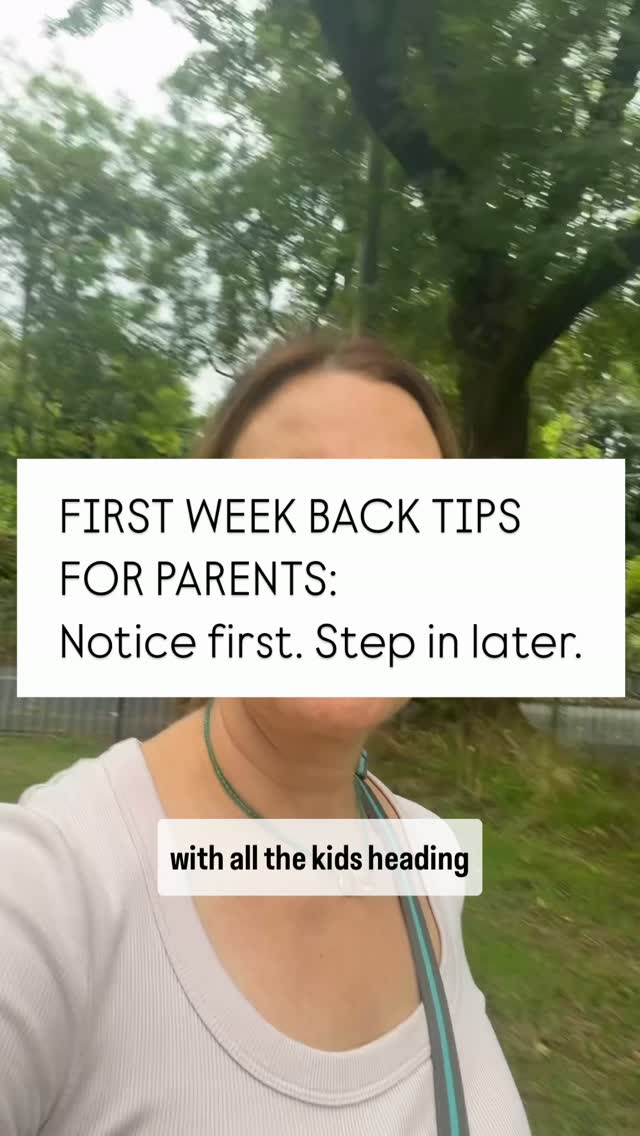 Notice first. Step in later.
The first week back can bring all sorts of wobbles, and as parents it’s very tempting to jump straight in and try to make things better.
Sometimes though, giving them a little time to work out how they feel, what they need and what they might do next can be really valuable. We’re still there, just perhaps not quite as quickly as our instincts might tell us to be!
If your teen could do with some extra support building their confidence and finding their own way through things, I offer 1:1 coaching for young people aged 12–18. Drop me a message if you’d like to know more.
#TeenConfidence #TeenCoaching #ParentingTeens #BackToSchool #ParentingTeenagers #TeenWellbeing #TeenMentalHealth #RaisingTeens #ConfidenceCoach #LifeSkillsForTeens #ResilientTeens #CoreCoaching